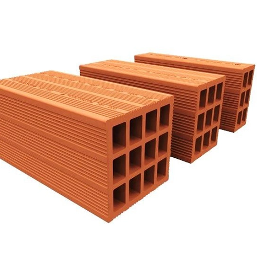 Clay Hollow Construction Bricks